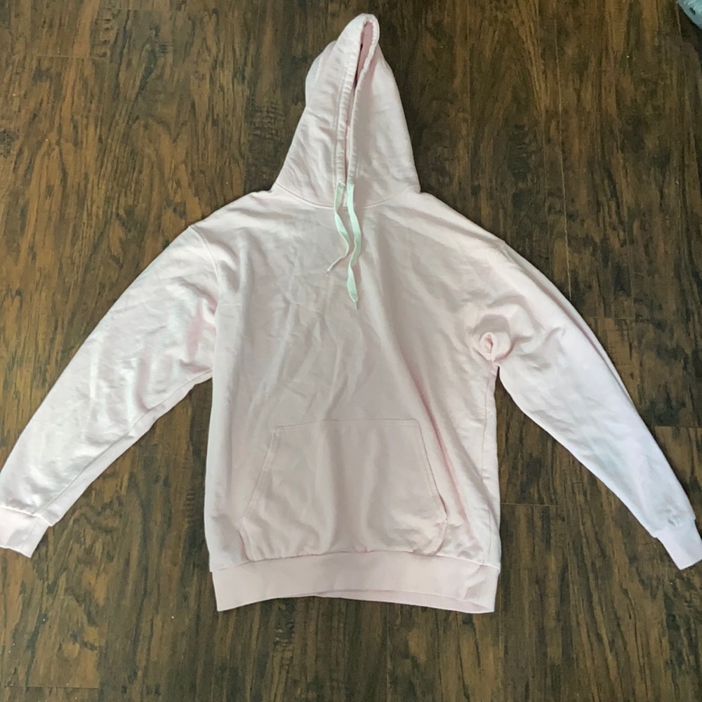 Pink hoodie